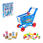 Carrito de Supermercado Niños con Accesorios +56pcs color Azul - Miniatura 3
