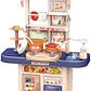 Cocina Infantil De Juguete con Accesorios 65CM Sonido Luz Interactiva - Miniatura 3