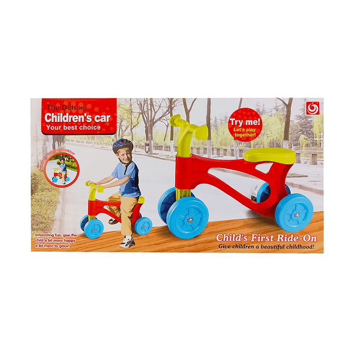 Triciclo correpasillos Infantil Armable  2