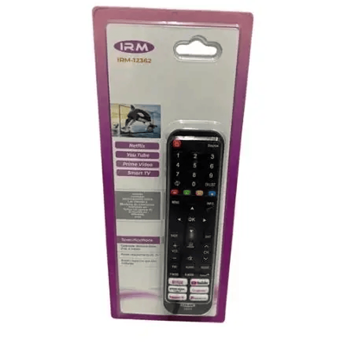 Control Remoto Universal Smart Tv Irm-12362 NEGRO 2