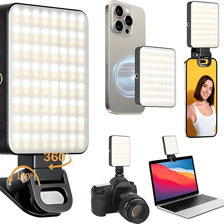 Luz RGB Led Con Magsafe Magnetica Recargable Fill W80  1