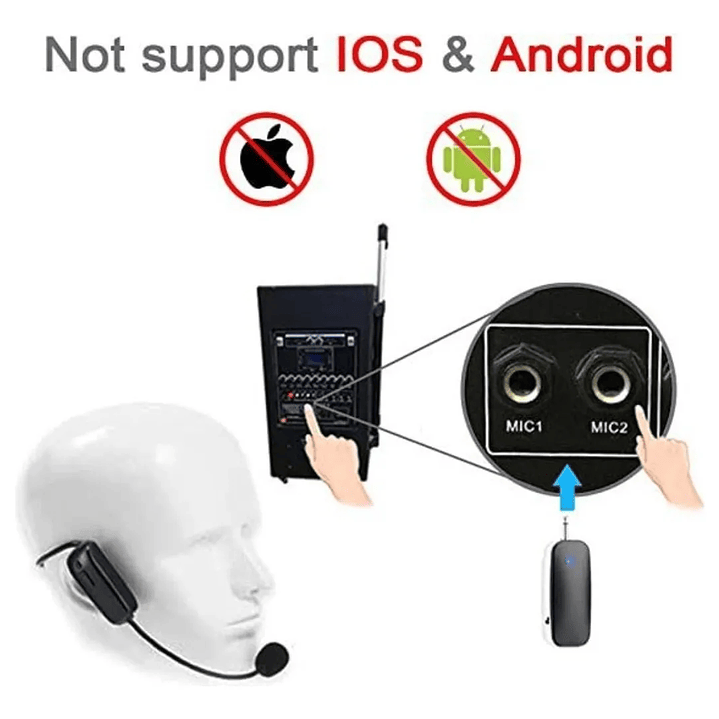 Microfono Megafono Inalambrico Amplificador De Voz Bluetooth Color NegroMicrofono Megafono Inalambrico Amplificador De Voz Bluetooth Color Negro Microfono Megafono Inalambrico Amplificador De Voz Blue 2