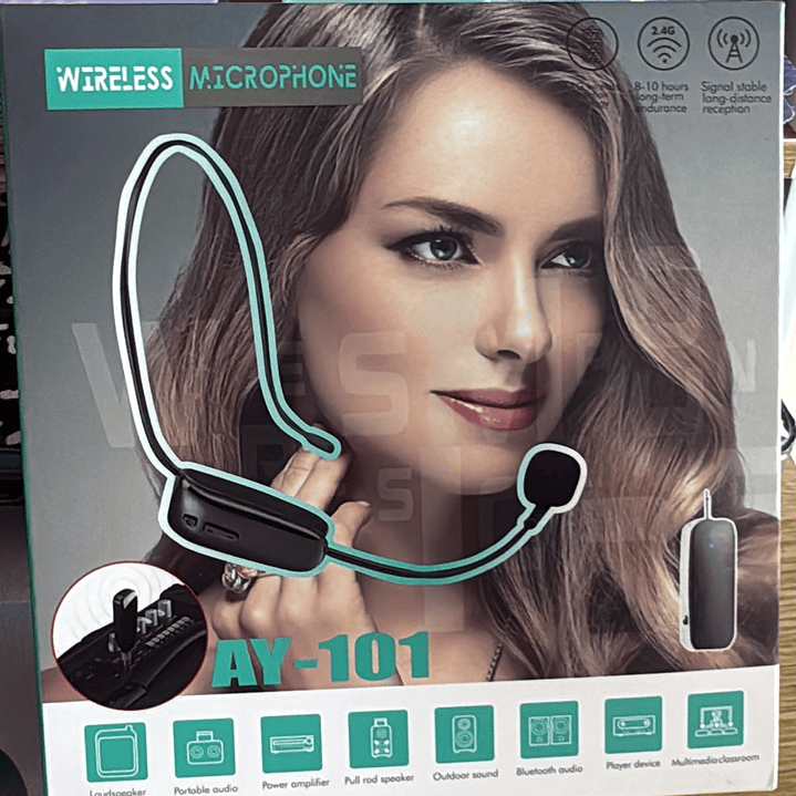 Microfono Megafono Inalambrico Amplificador De Voz Bluetooth Color NegroMicrofono Megafono Inalambrico Amplificador De Voz Bluetooth Color Negro Microfono Megafono Inalambrico Amplificador De Voz Blue 4