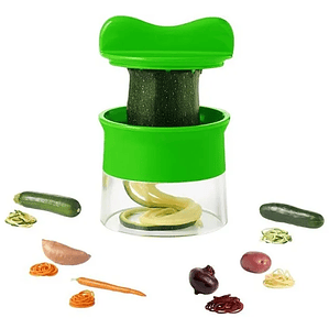 Cortador Verduras Zucchini Espiral Manual
