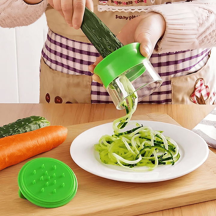 Cortador Verduras Zucchini Espiral Manual 4