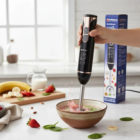 Licuadora Batidora de Mano Procesador Hoffman 800w