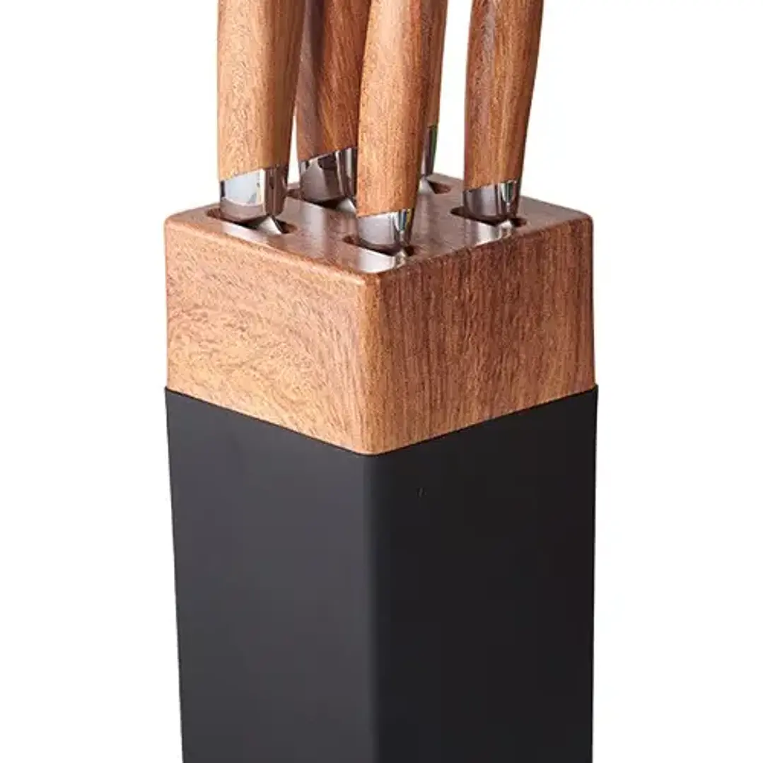 Set de Cuchillos 6 pcs Mango de madera 3