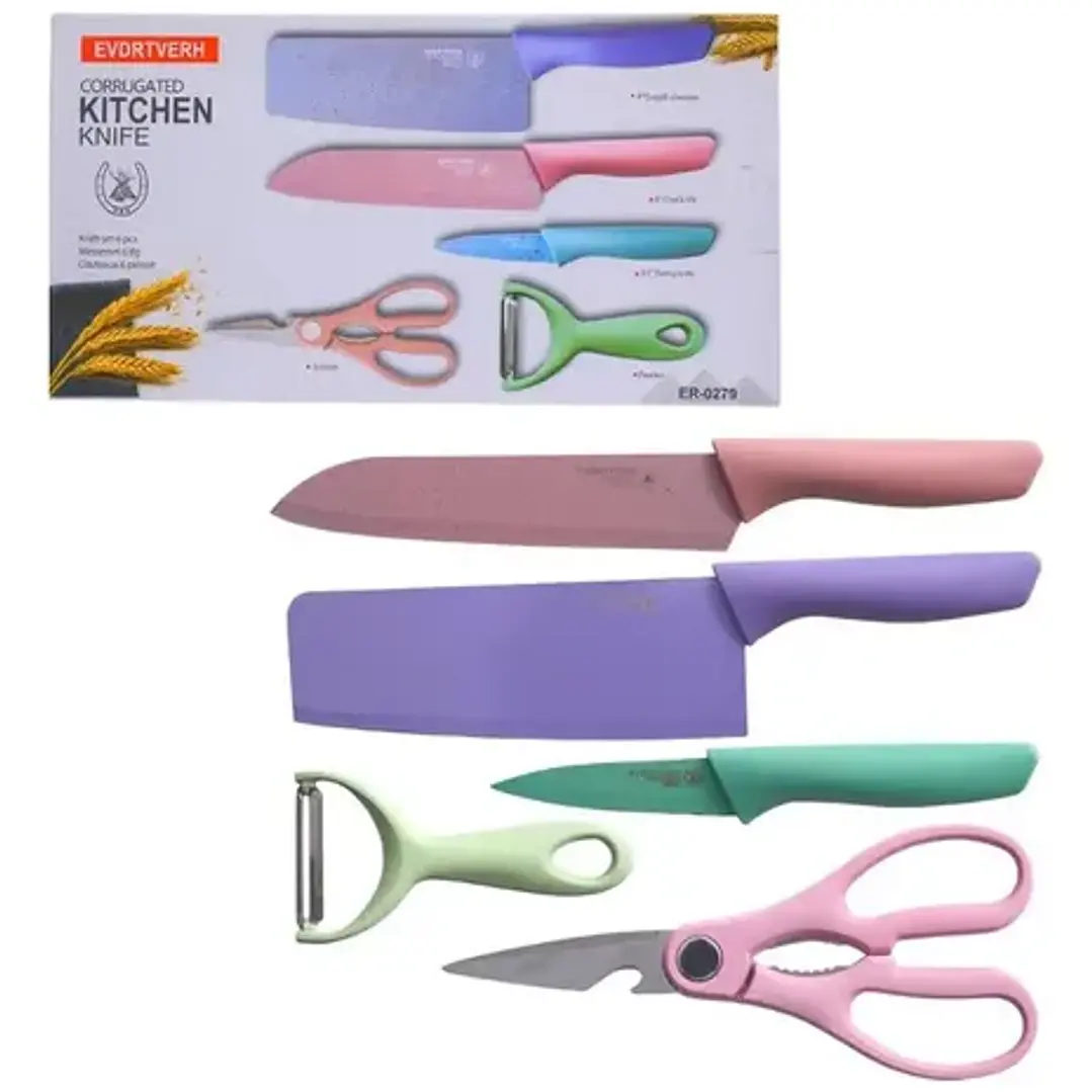 Set de Cuchillos de Cocina 5 Piezas – Corte Preciso y Estilo en tu Cocina 1