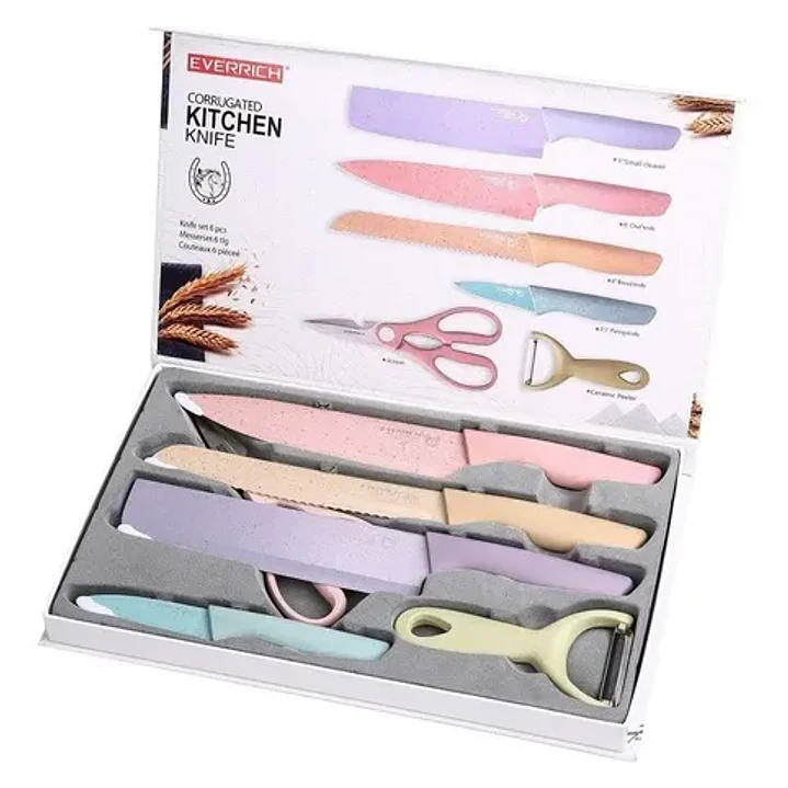 Set de Cuchillos de Cocina 5 Piezas – Corte Preciso y Estilo en tu Cocina 2