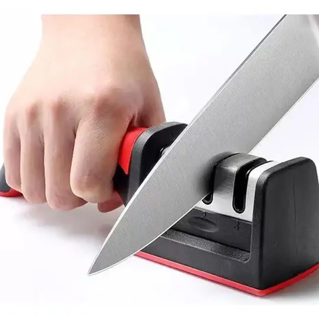 Set 3 en 1 de Afilador de cuchillo + Tijera Multifuncional + Pelapapa 2