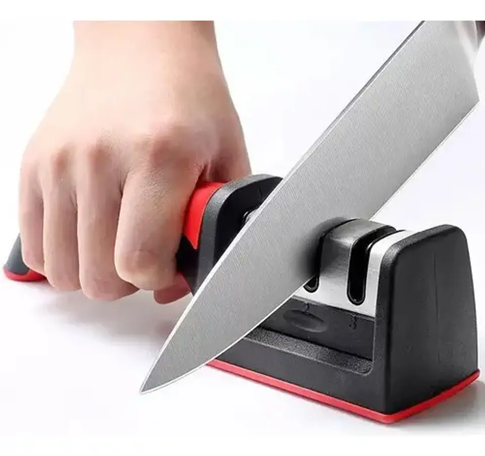 Set 3 en 1 de Afilador de cuchillo + Tijera Multifuncional + Pelapapa 5