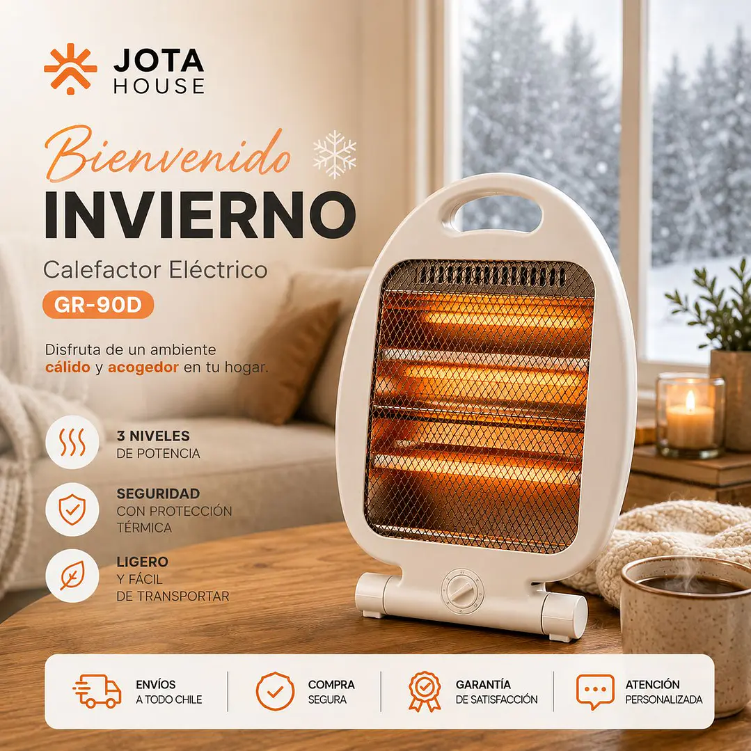 Estufa Eléctrica Ahorro Energético Calefactor  1