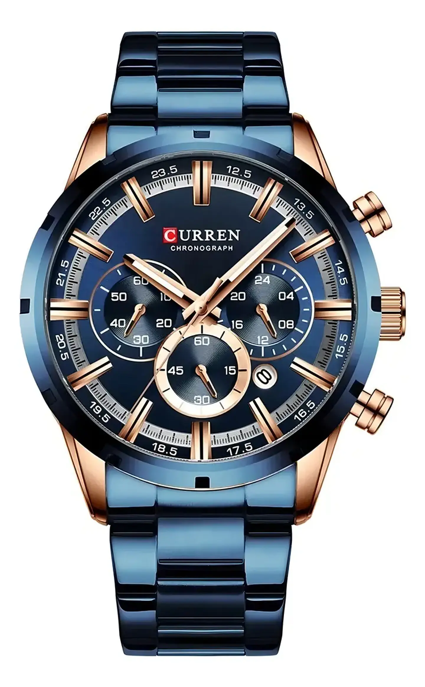 Reloj Elegante Curren Azul  1