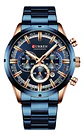 Reloj Elegante Curren Azul  - Miniatura 1