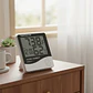 Termómetro Digital de Ambiente HTC-1 con Higrómetro y Reloj LCD - Miniatura 3