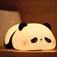 Lampara Nocturna Panda Sensor Bebes Niños Espanta Cuco - Miniatura 4