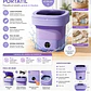 Mini lavadora portátil plegable con centrifugado de 8 L - Miniatura 4