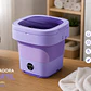 Mini lavadora portátil plegable con centrifugado de 8 L - Miniatura 2