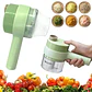 Mini Picadora Manual de Cocina Multifuncional – Cortador de Verduras, Ajo, Cebolla y Más - Miniatura 5