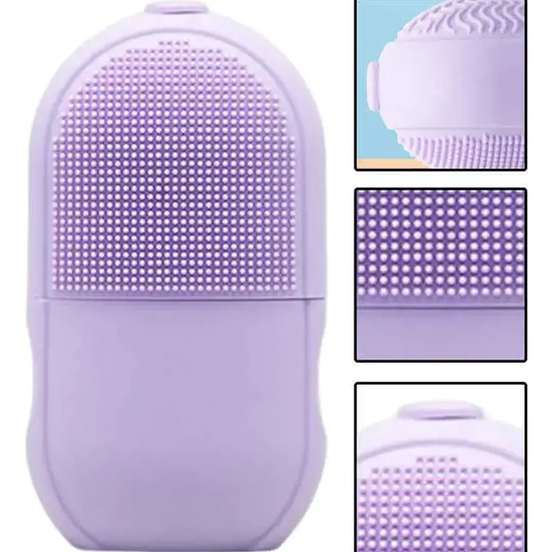 Rodillo Facial De Hielo Silicona Revitaliza Piel Rostro  4