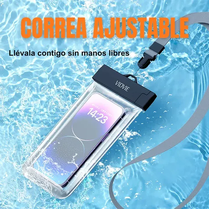 Funda Protectora Celular Waterproof 30 Metros Vidvie 1