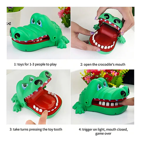 Juego Cocodrilo Dentista Interactivo para Niños