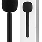 Micrófono De Mano Soporte Para Micrófono Dji Mic,rode Negro - Miniatura 3