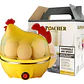 Gallina Electrica cocedora de Huevos al Vapor 1min apagado automático  - Miniatura 5