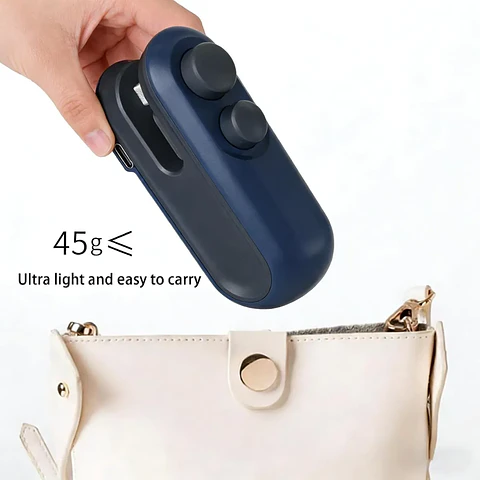 Sellador Térmico Para bolsas Snacks Portátil Recargable USB