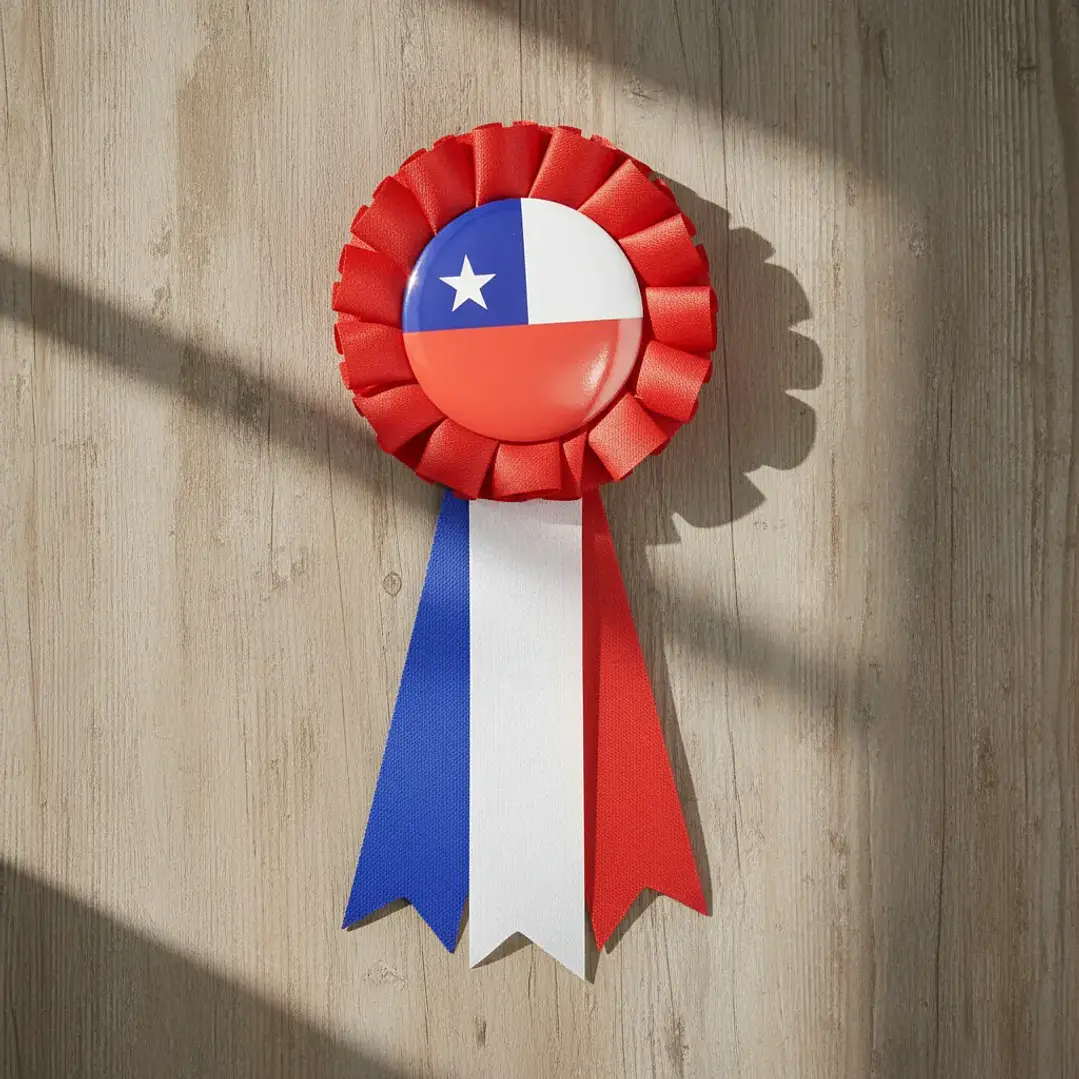 Escarapela Bandera de chile  4
