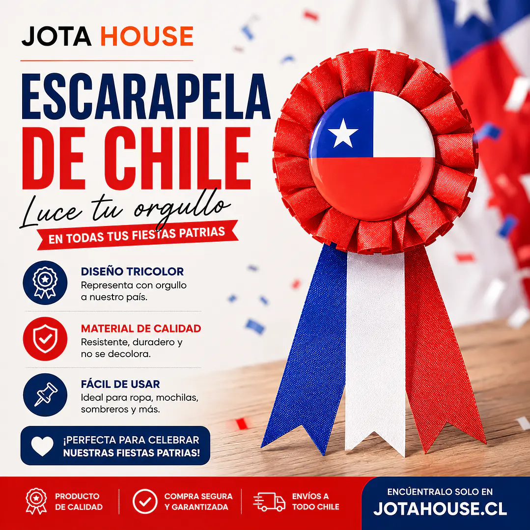 Escarapela Bandera de chile  1