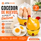 Gallina Electrica cocedora de Huevos al Vapor 1min apagado automático  - Miniatura 1