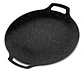 Plancha Budare Antiadherente Para Tortillas Arepas Tacos 35 Cm Color Negro - Miniatura 5