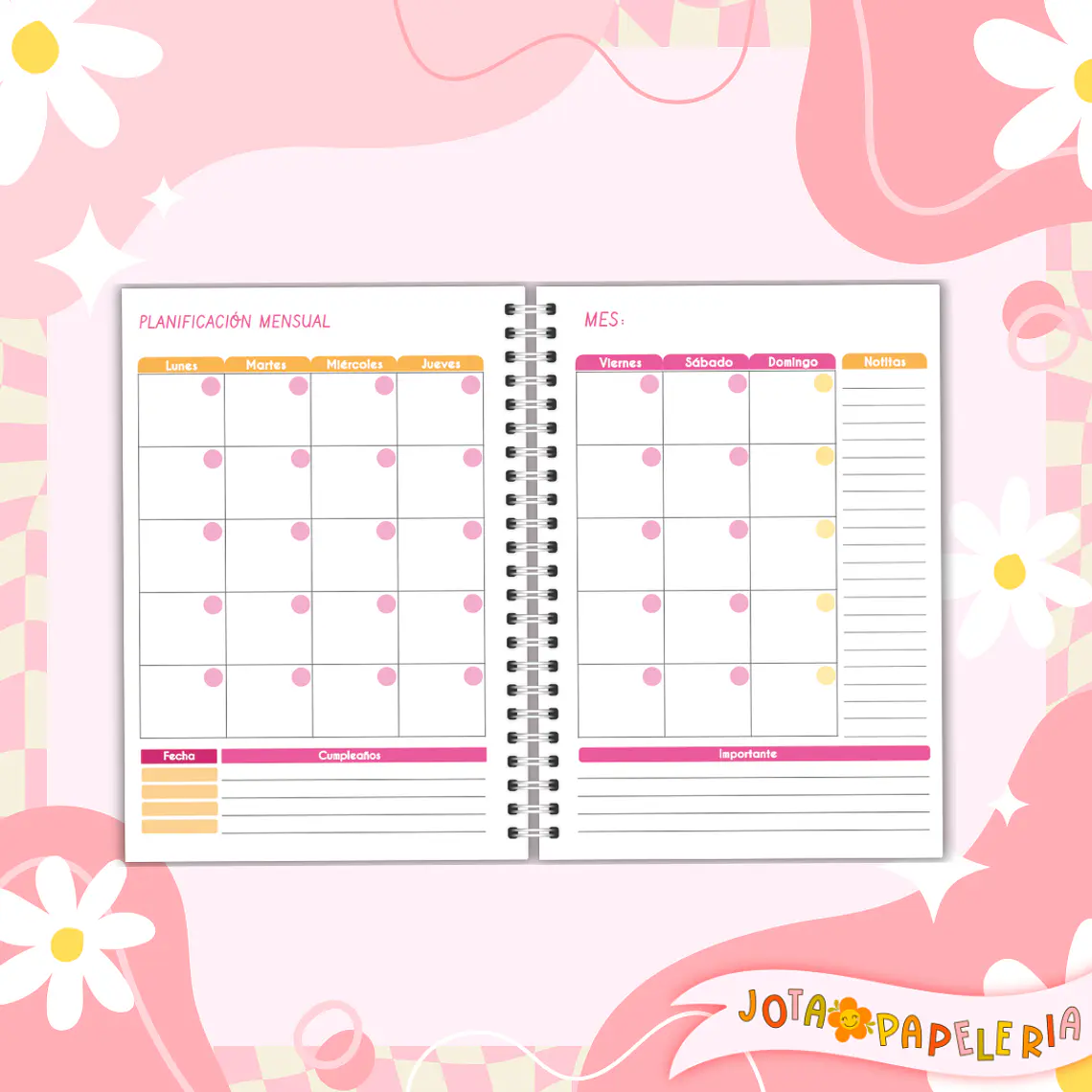 PLANNER CONEXION 4