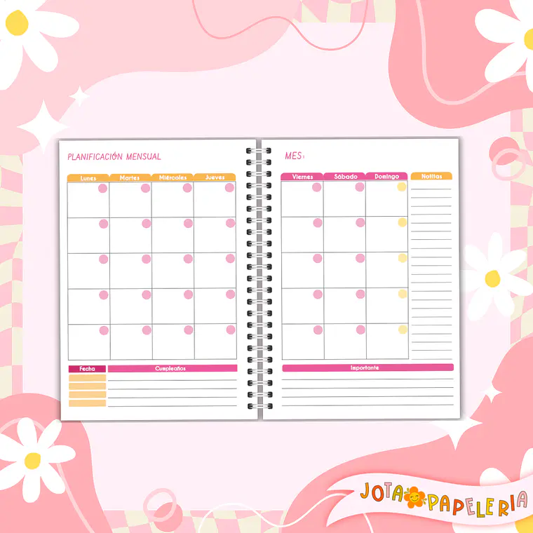 PLANNER CONEXION 4