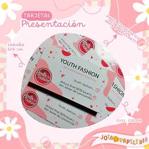 TARJETAS DE PRESENTACIÓN