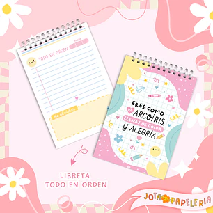 LIBRETA TODO EN ORDEN 