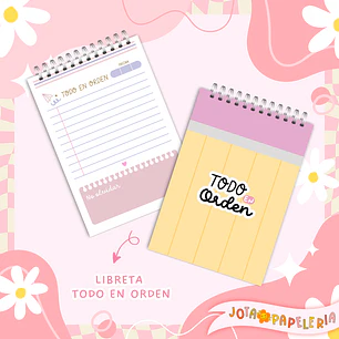 LIBRETA TODO EN ORDEN