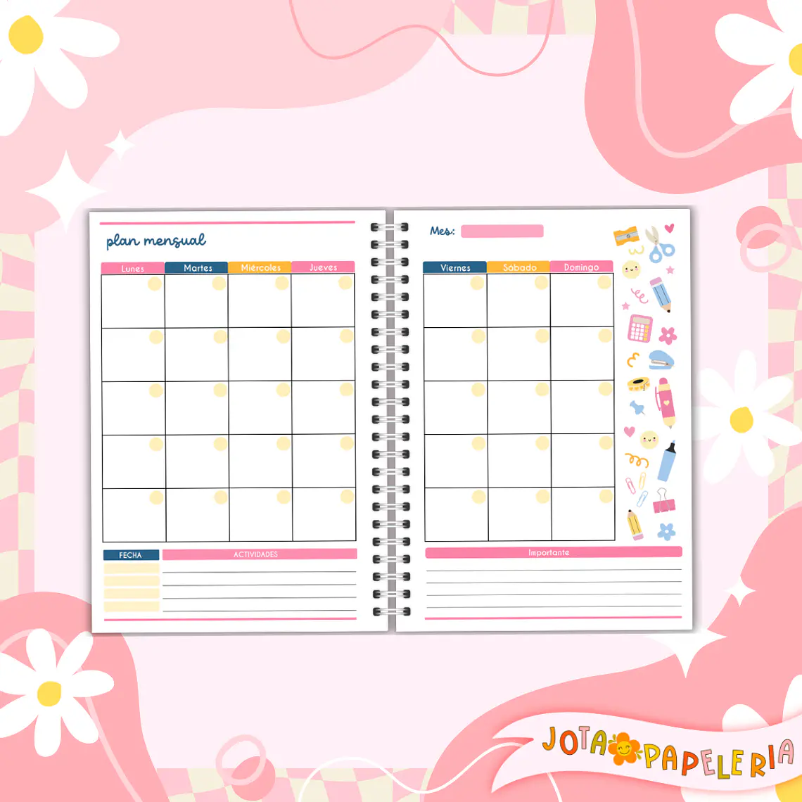 PLANNER DOCENTE GINGER 6