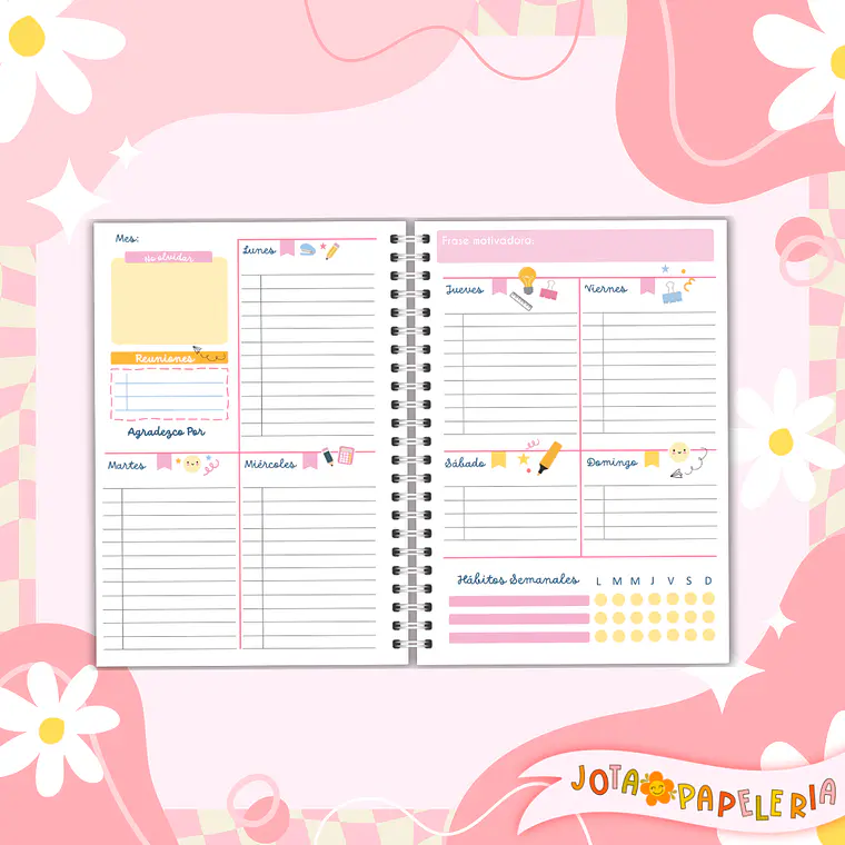 PLANNER DOCENTE GINGER 7