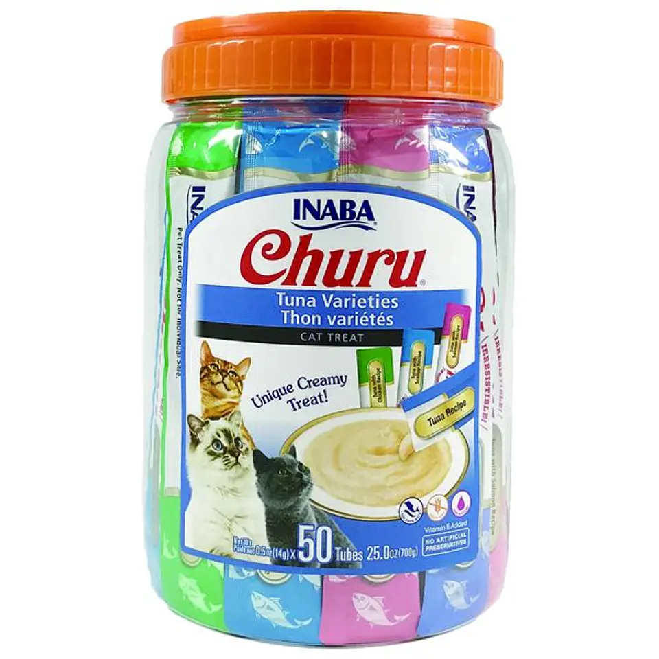 Churu Atún Variedades | Pote 50 Tubos 1