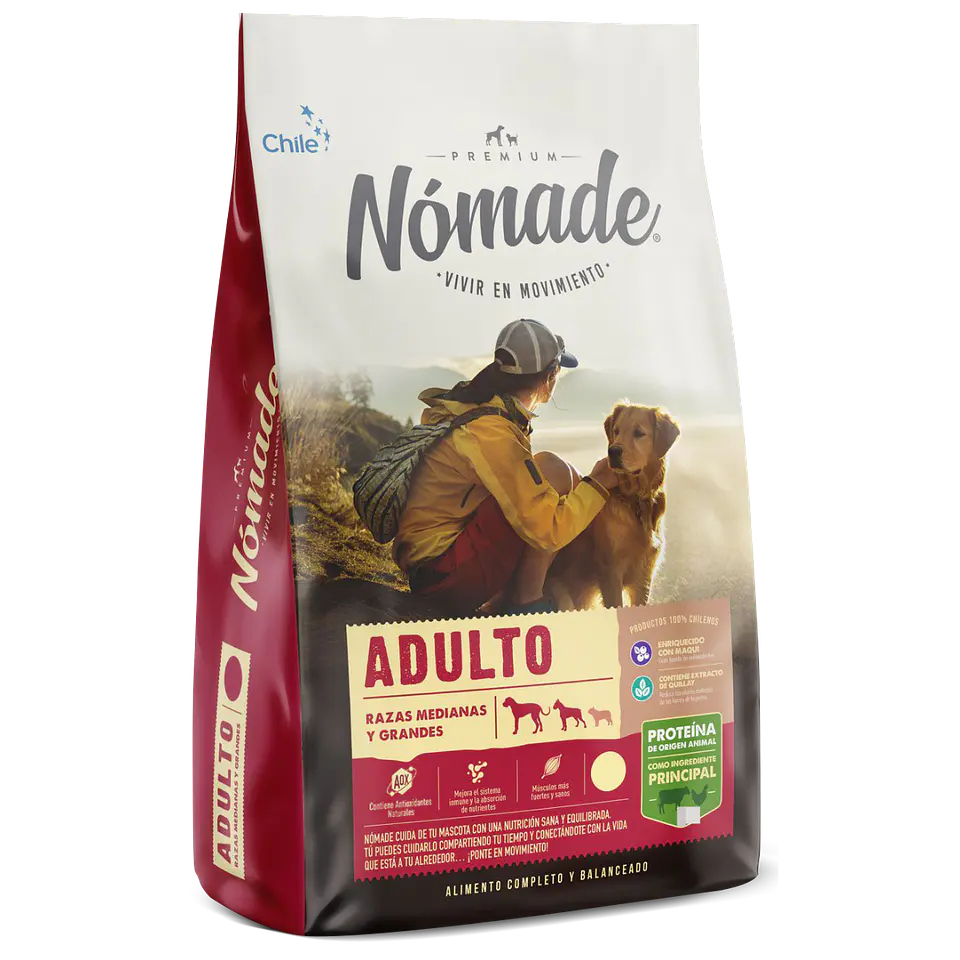 Nómade Adulto Razas Medianas y Grandes 20 kg 1