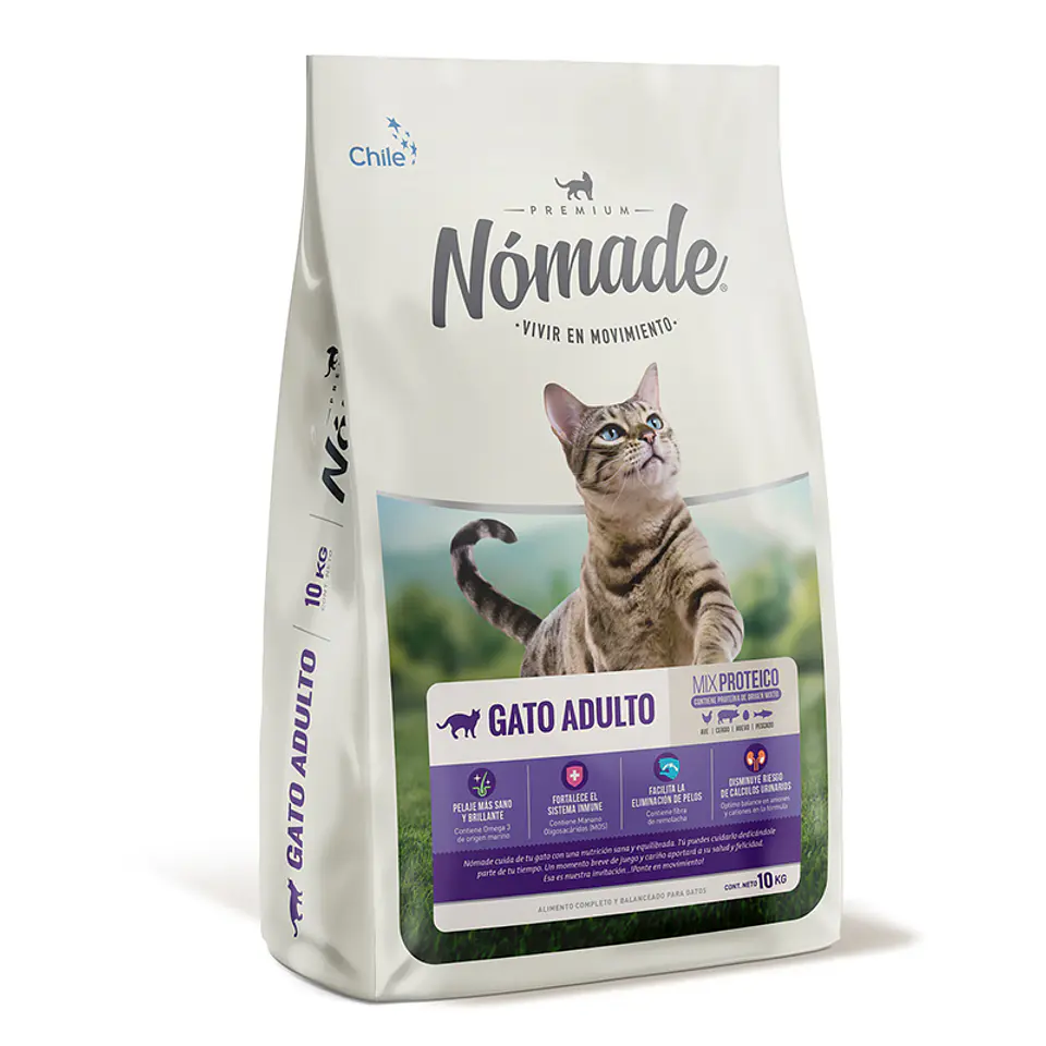 Nómade Gato Adulto 10 kg 1