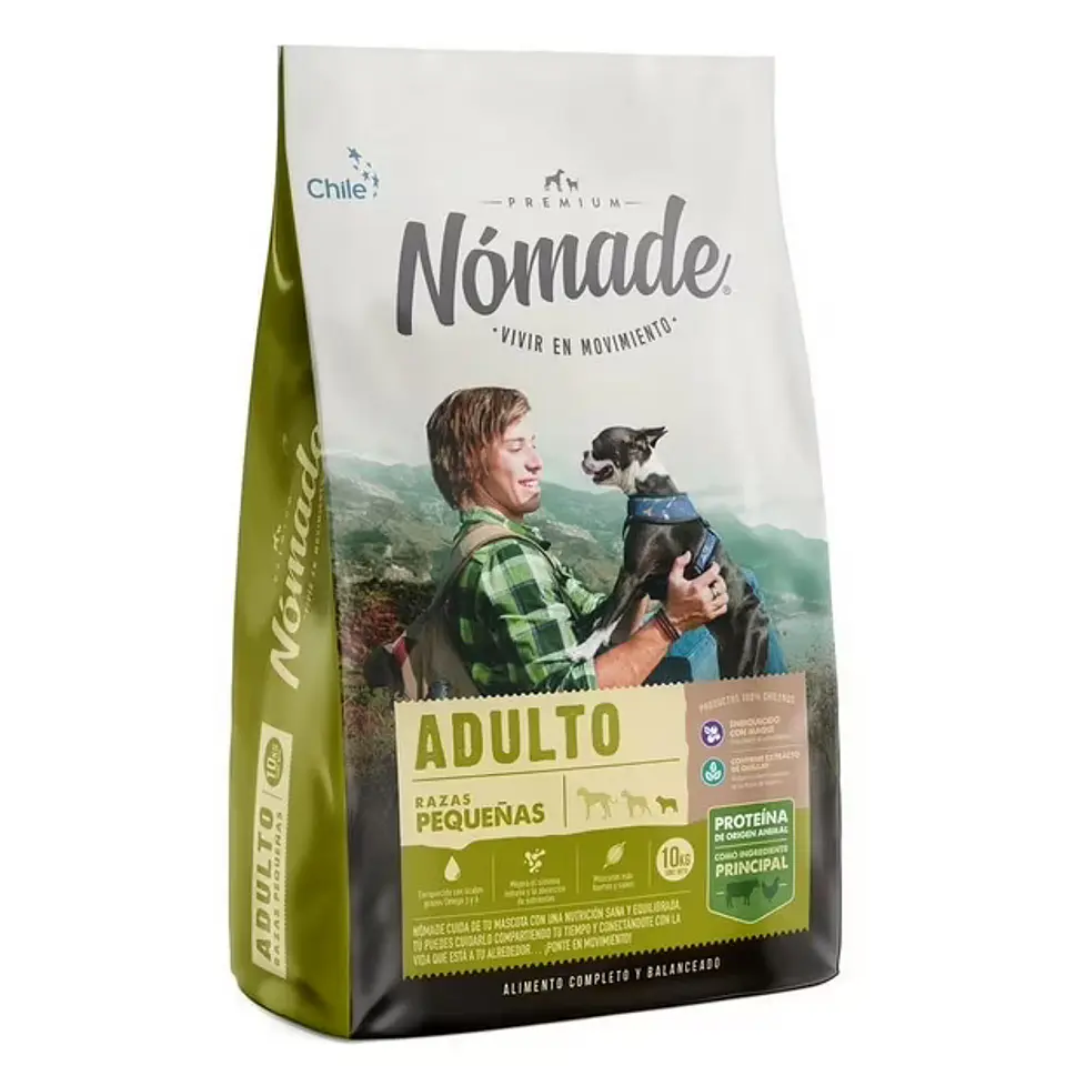 Nómade Adulto Razas Pequeñas 10 kg 1