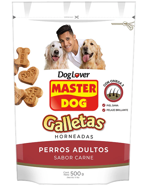 Galleta Master Dog Adulto 500 gr