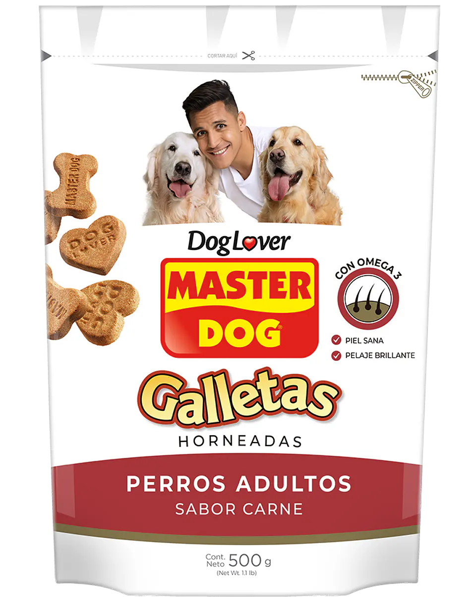 Galleta Master Dog Adulto 500 gr 1