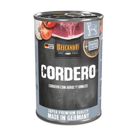 Belcando Lata Cordero con Arroz y Tomates 400 gr