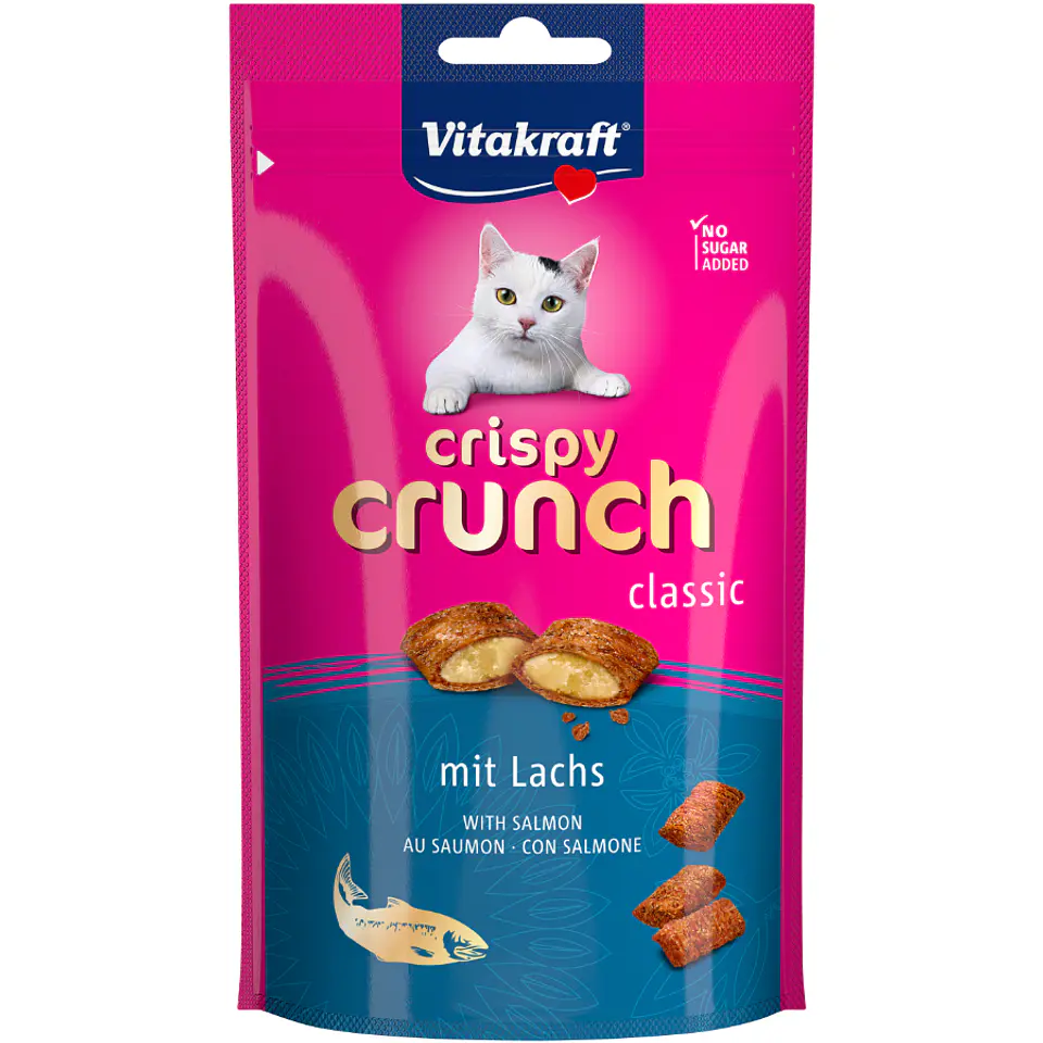 Vitakraft Crispy Crunch Salmon 60 gr 1