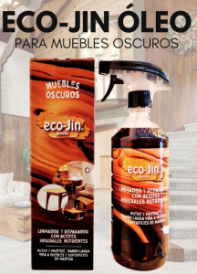 Eco-jin OLEO 750ML madera oscura