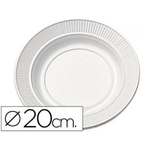 Platos de plástico reutilizables 4